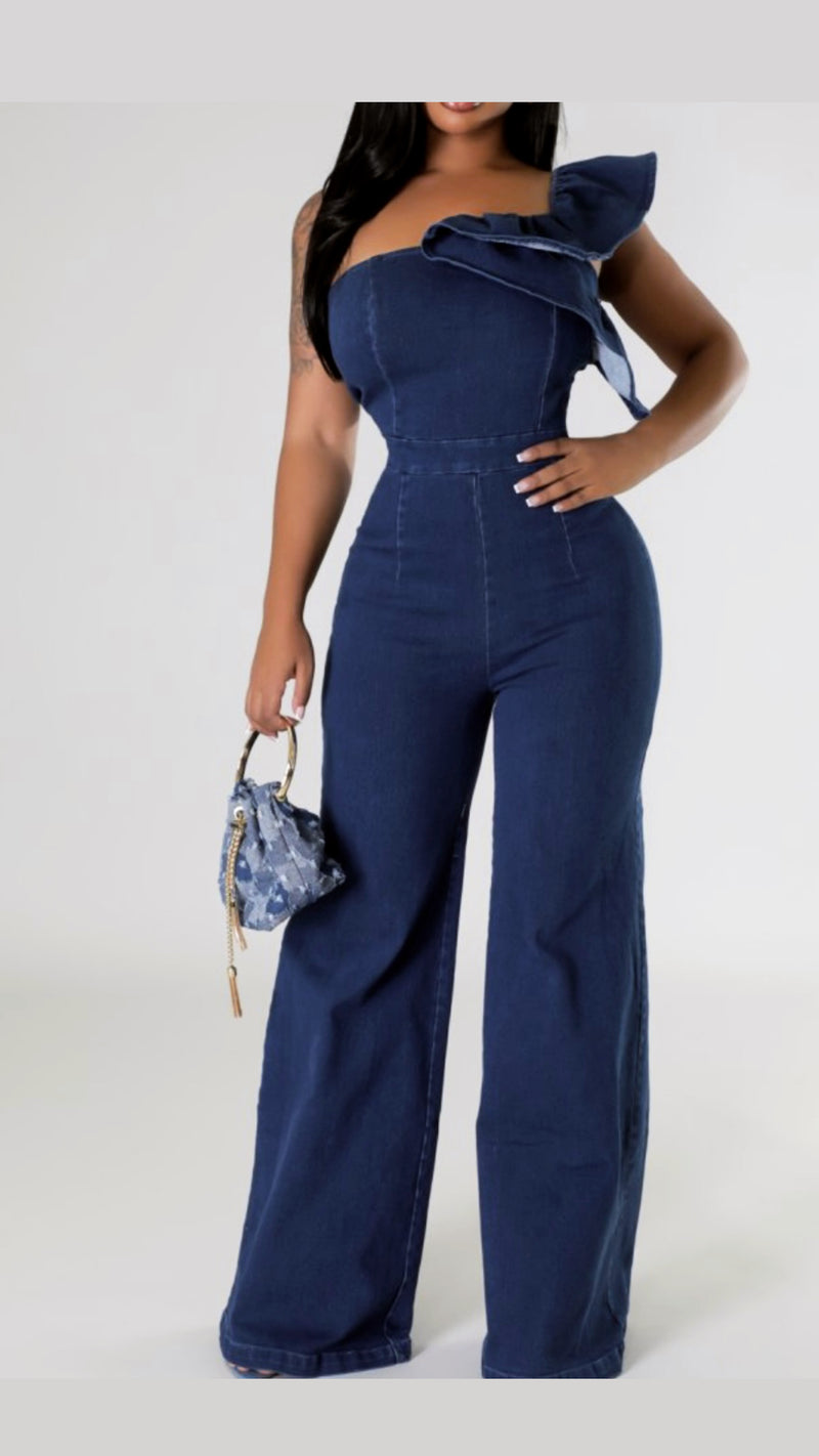 Monica Denim Jumpsuit