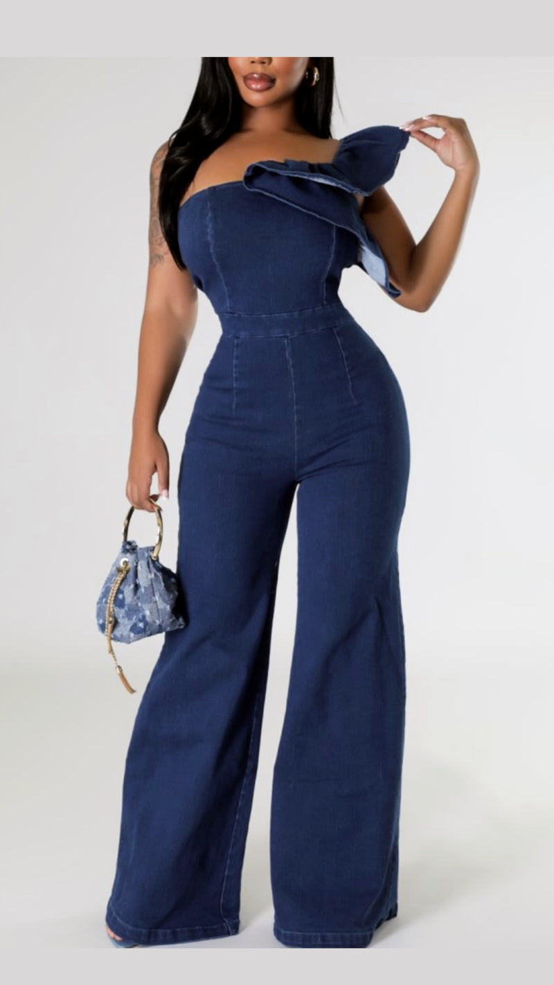 Monica Denim Jumpsuit